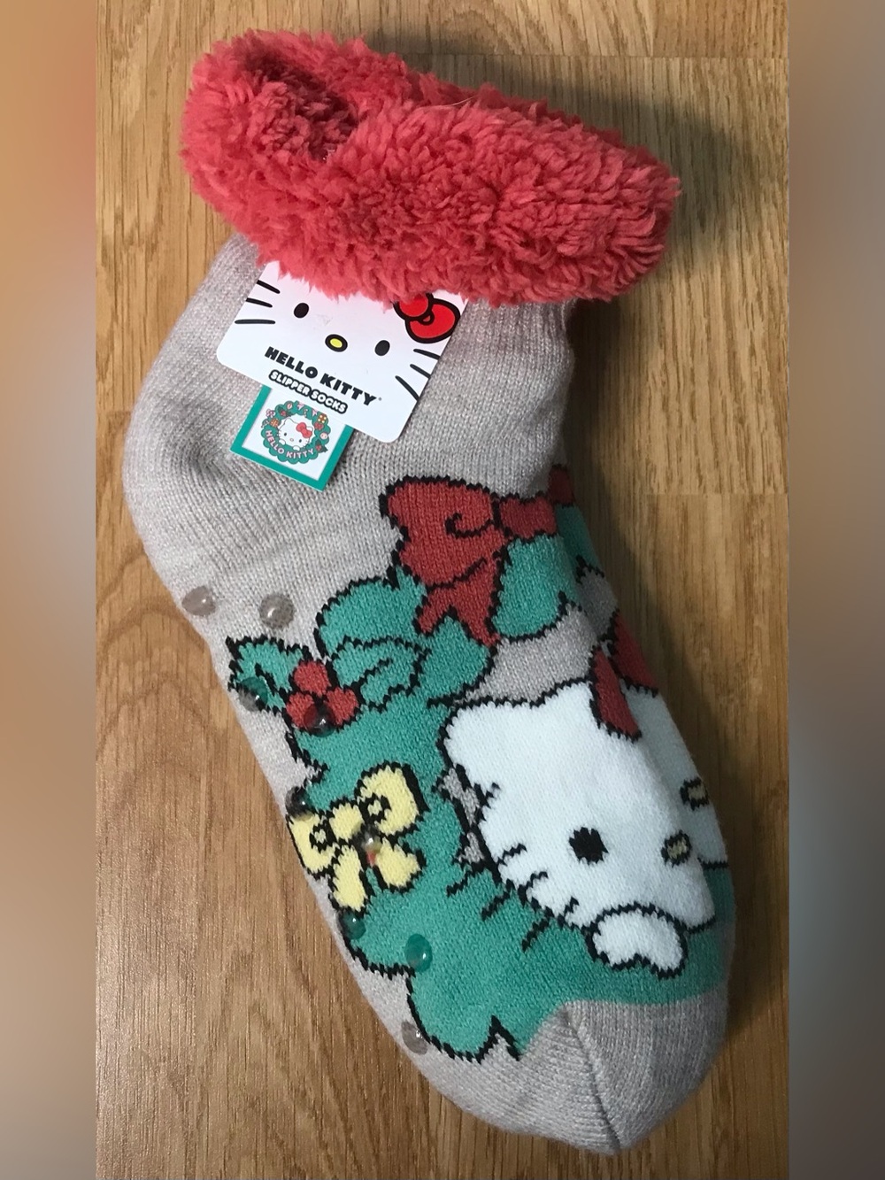 🎀🐱 Hello Kitty Slipper Socks | Shoe Size 4–10 | Sock Size 9–11 🐱🎀